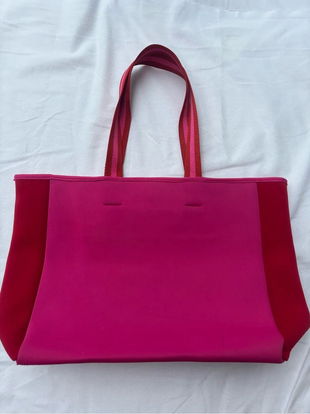 summersalt Pink & Coral Colorblock Tote